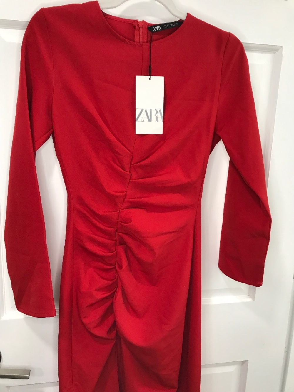 Zara Bright Red Maxi Dress